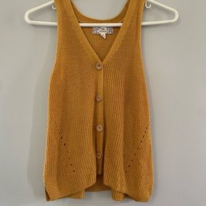 Yellow Tank, size XS